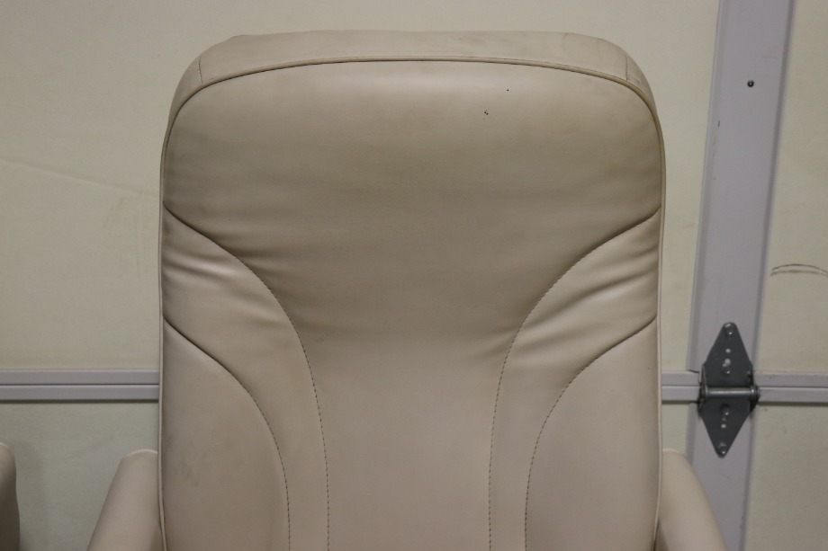 USED RV FLEXSTEEL VINYL CAPTAIN CHAIR SET FOR SALE RV Furniture 